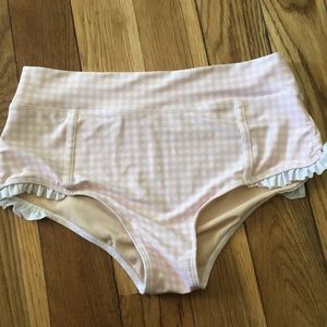 Albion Pink Check Dorothy Boy Shorts